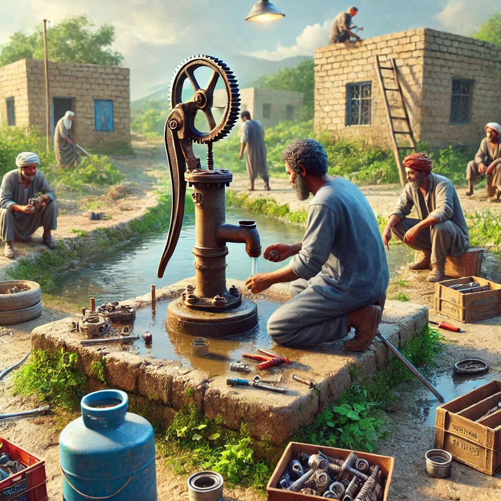 دق طلمبات المياه